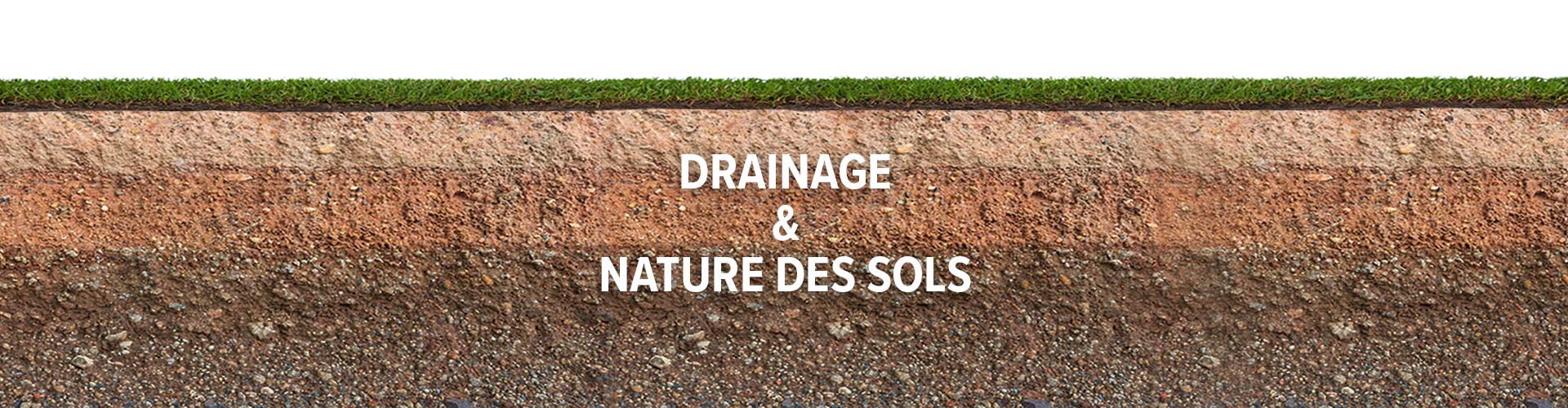 ATE article drainage et nature du sol