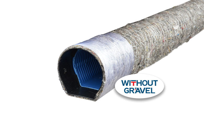 Fiber road Drain PP fiber whithout gravel