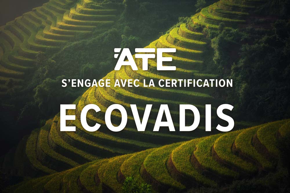 ATE s'engage avec la certification Ecovadis