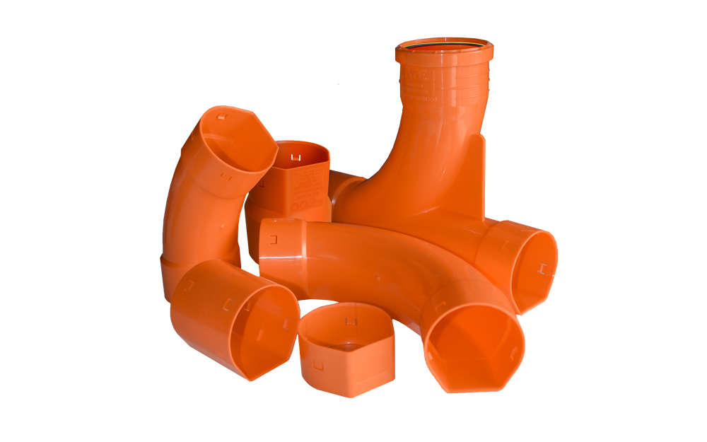 Raccords drainage bâtiment BATIFIBRE D90 ATE