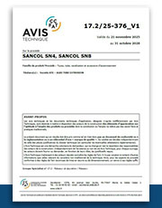 Avis Technique SANCOL®